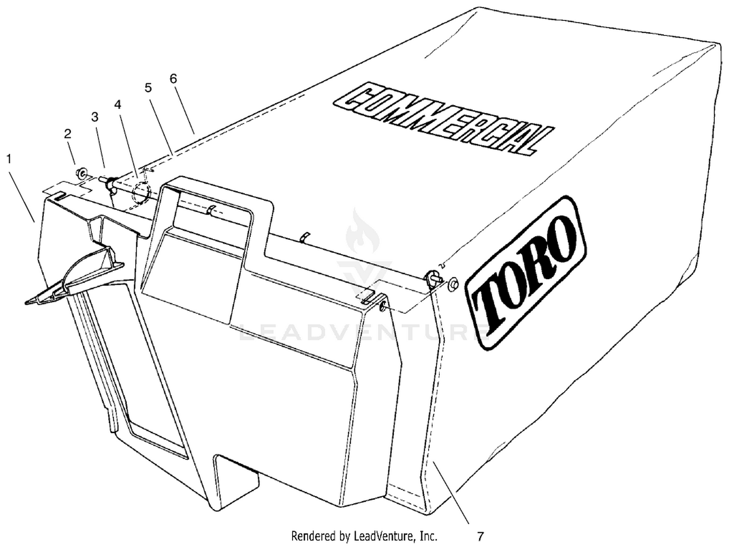 Grass Bag Assembly No. 11-5609
