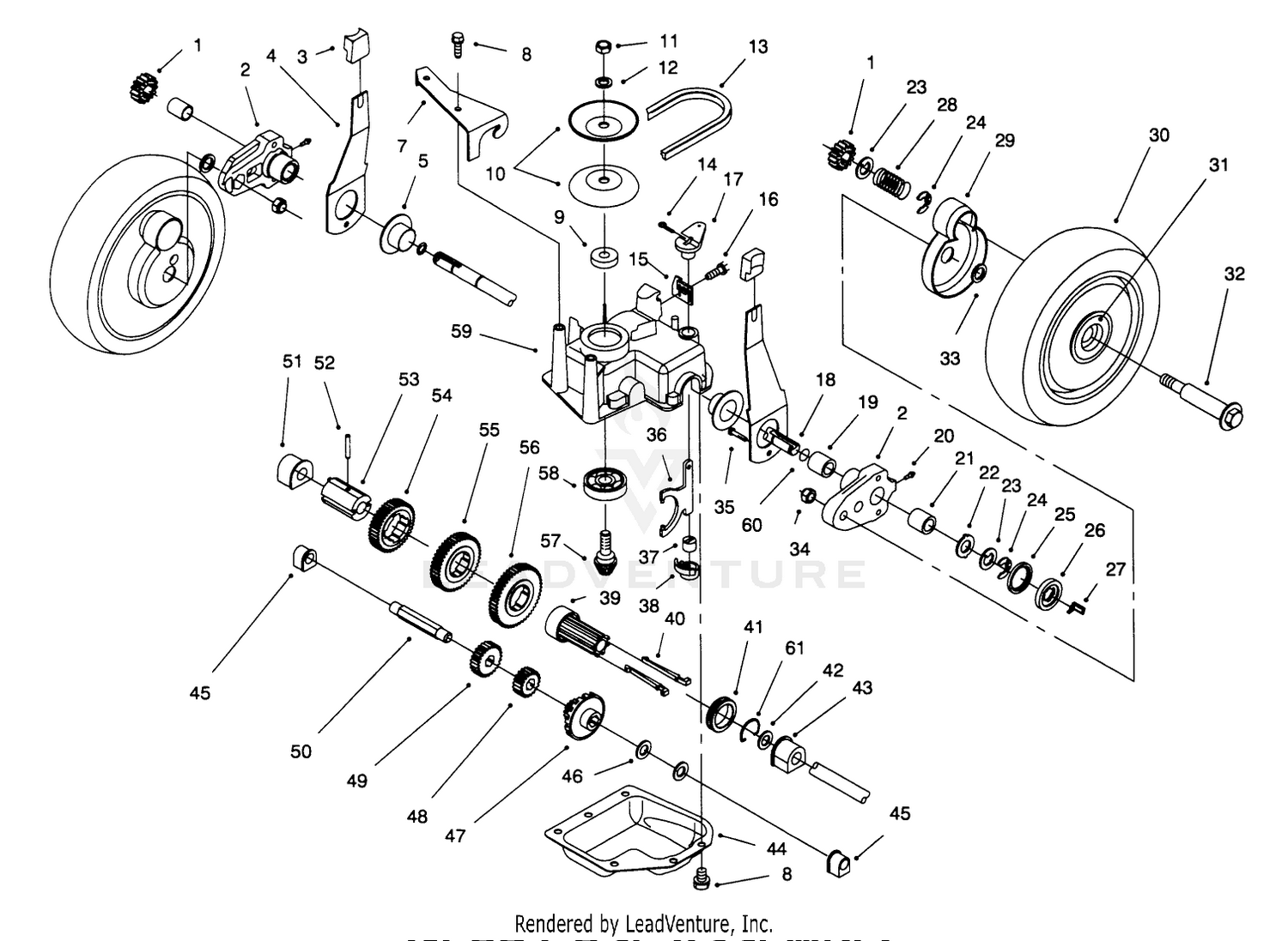 Gear Case Assembly
