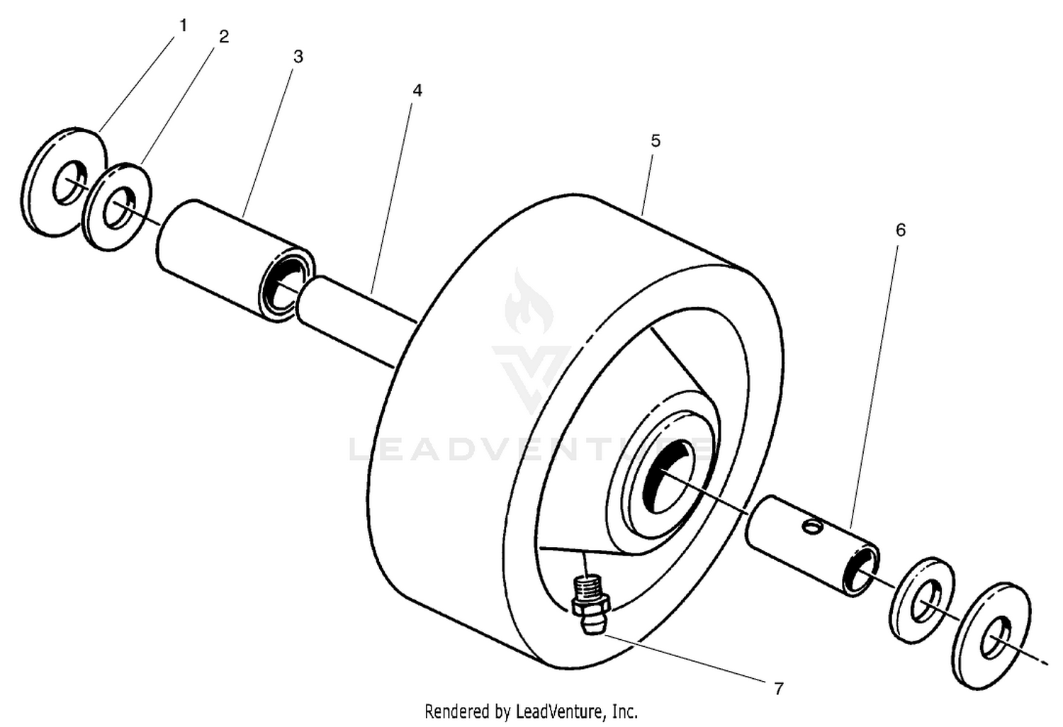 Phenolic Wheel Assembly No. 27-1050 (optional)