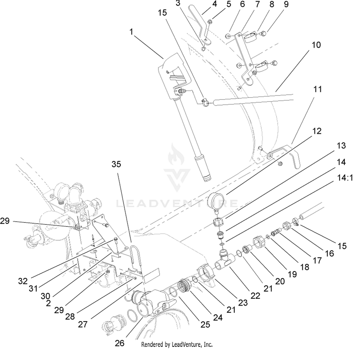 Spray Gun Kit Assembly