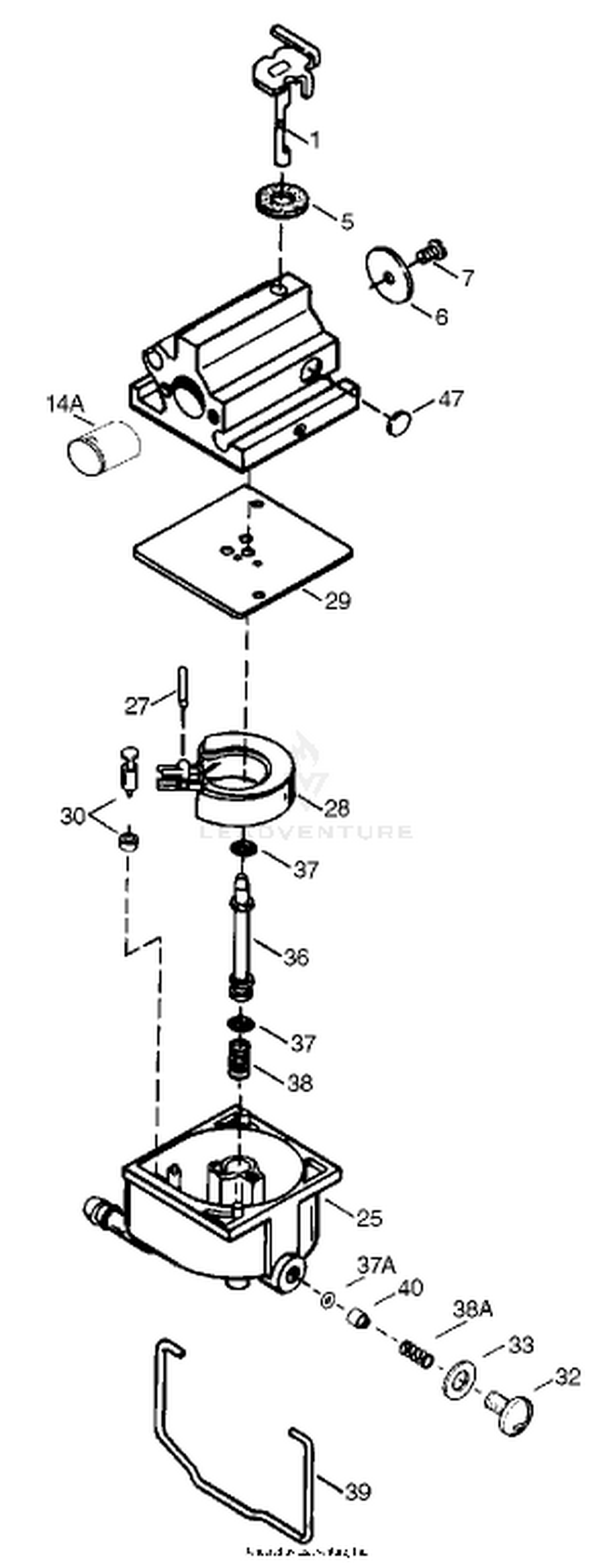 Carburetor No. 640020a