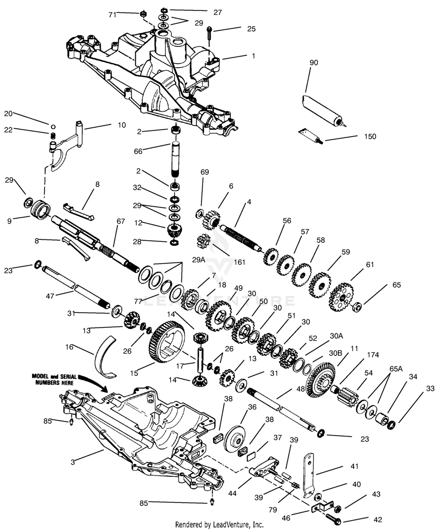 Peerless Transaxle Model No. 915-019