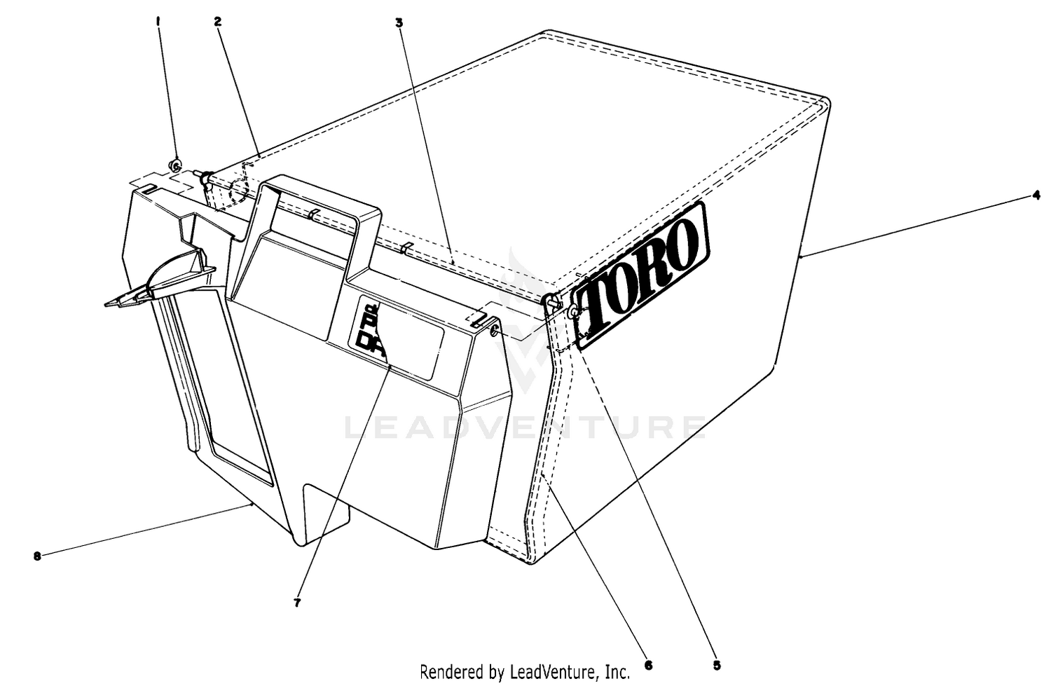 Grass Bag Assembly No. 11-0189