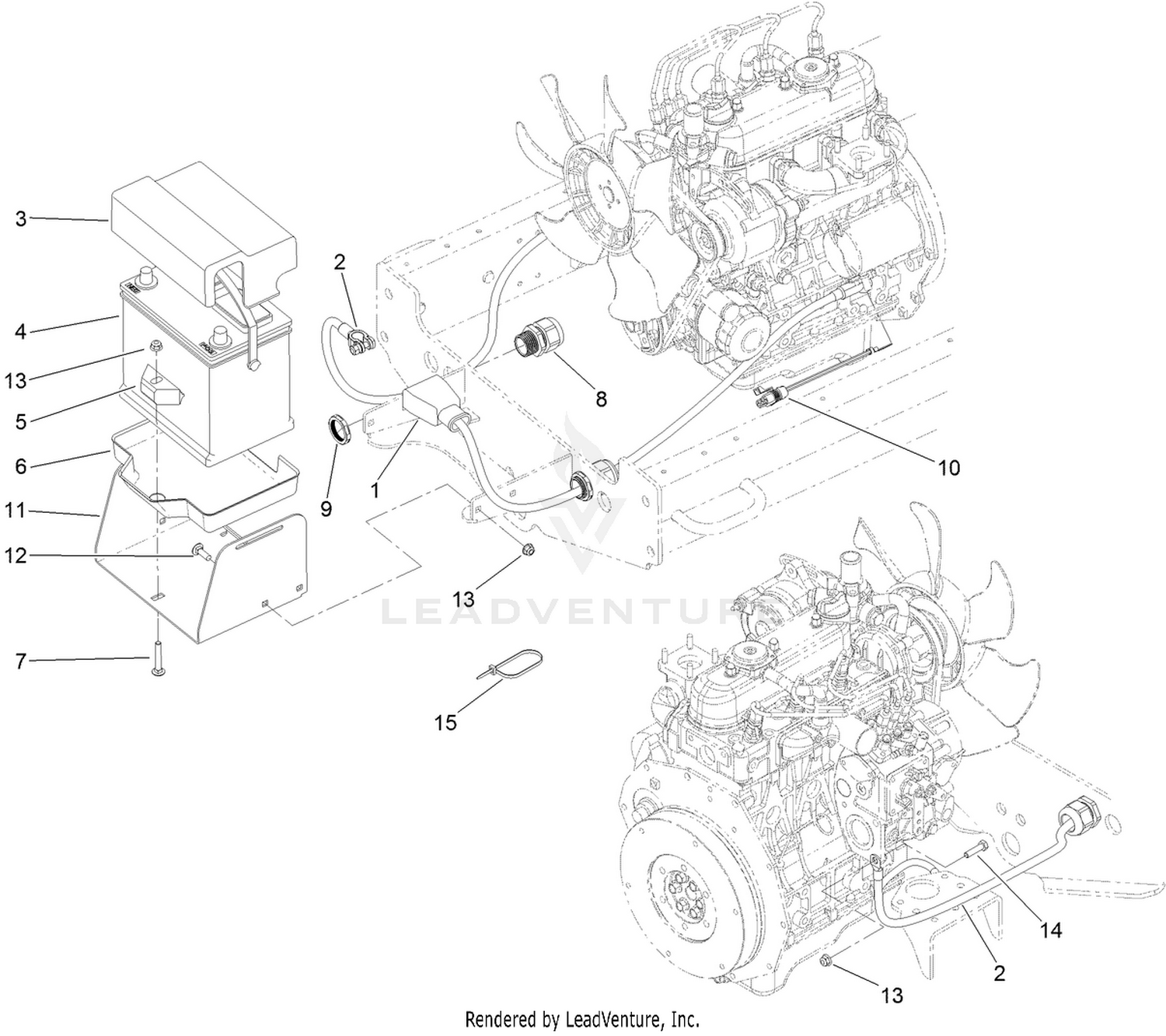 Battery Mounting Assembly