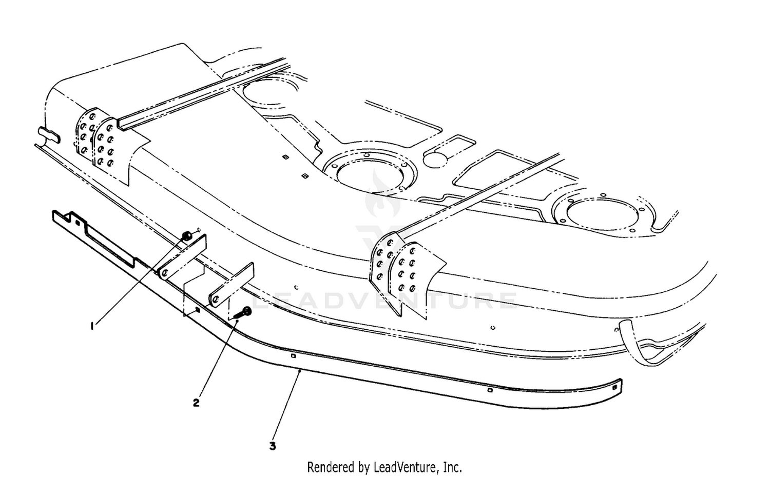 Baffle Kit Part No. 68-7210 (optional) For (model No. 30753)