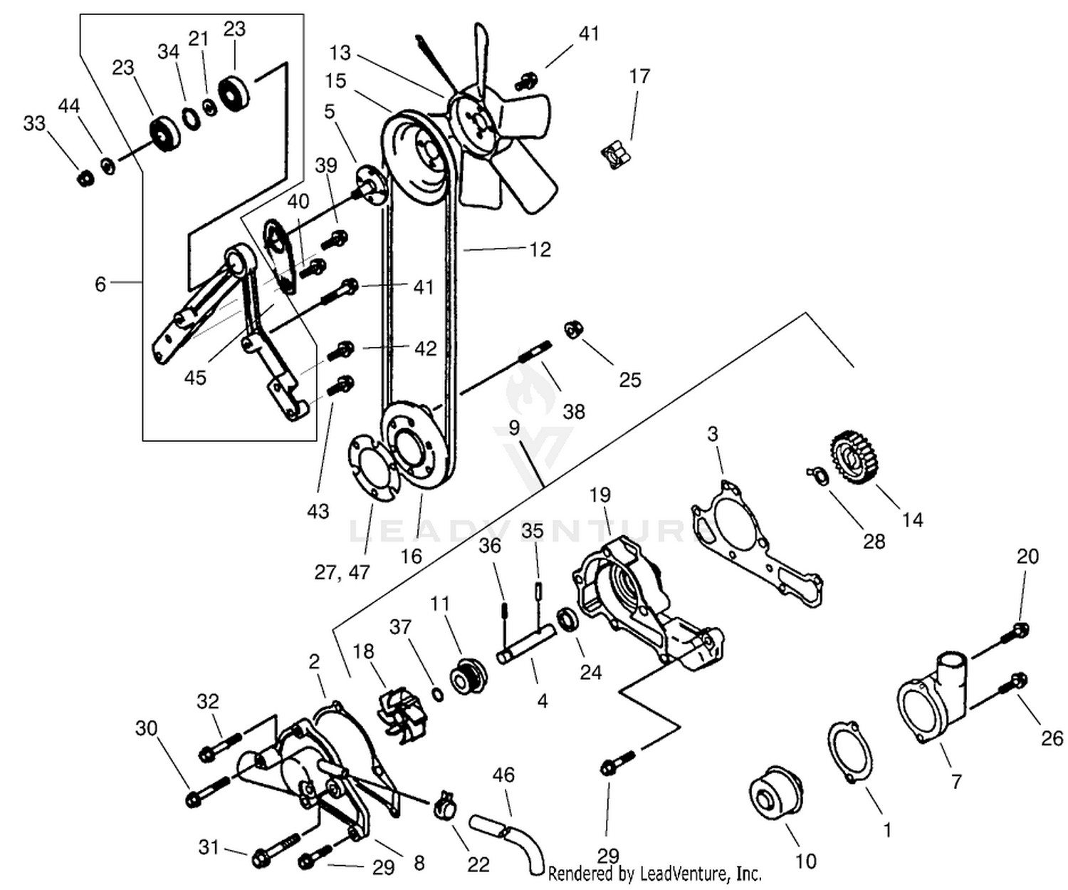 Water Pump Assembly