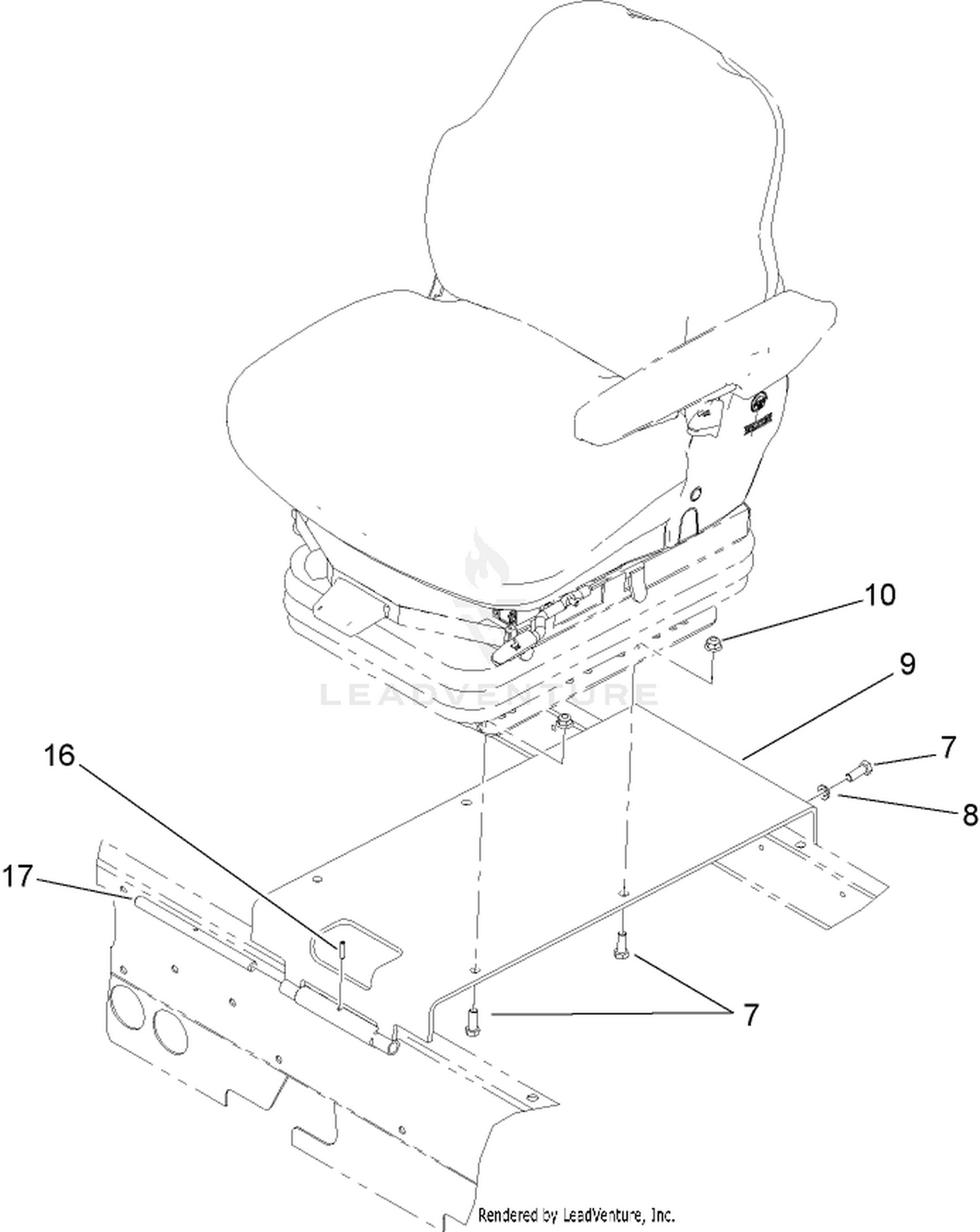 Seat Suspension Assembly