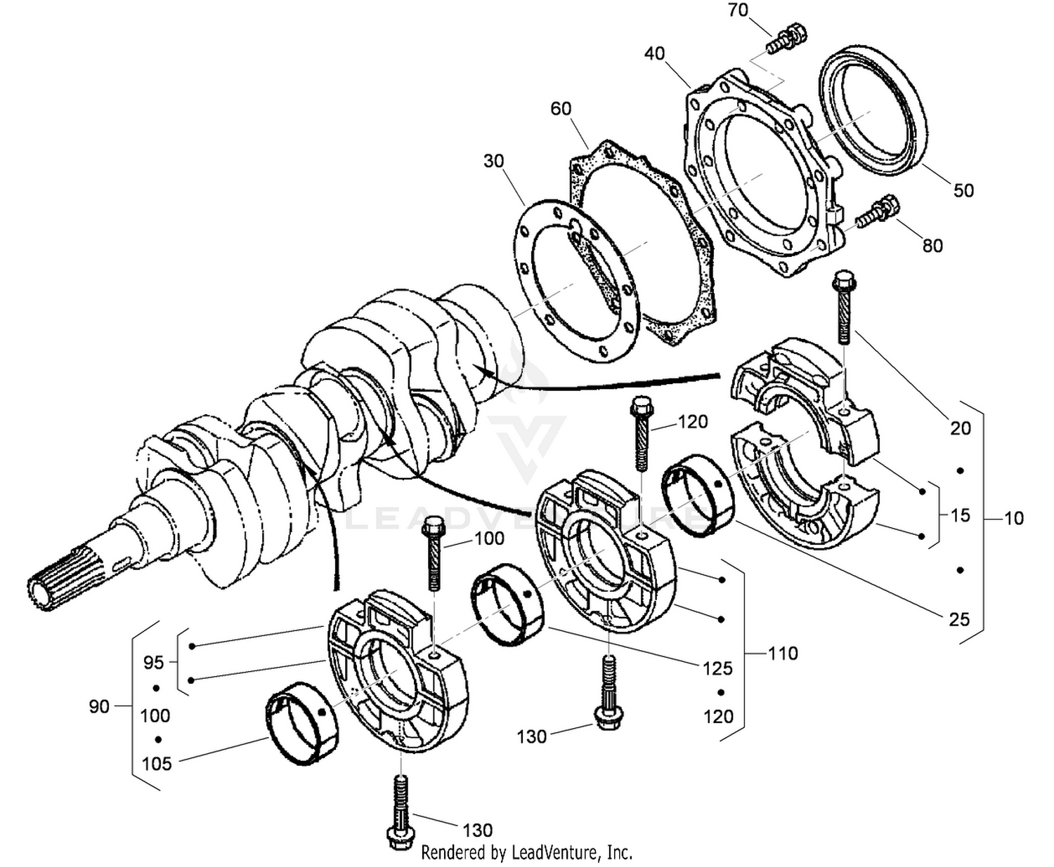 Main Bearing Case Assembly