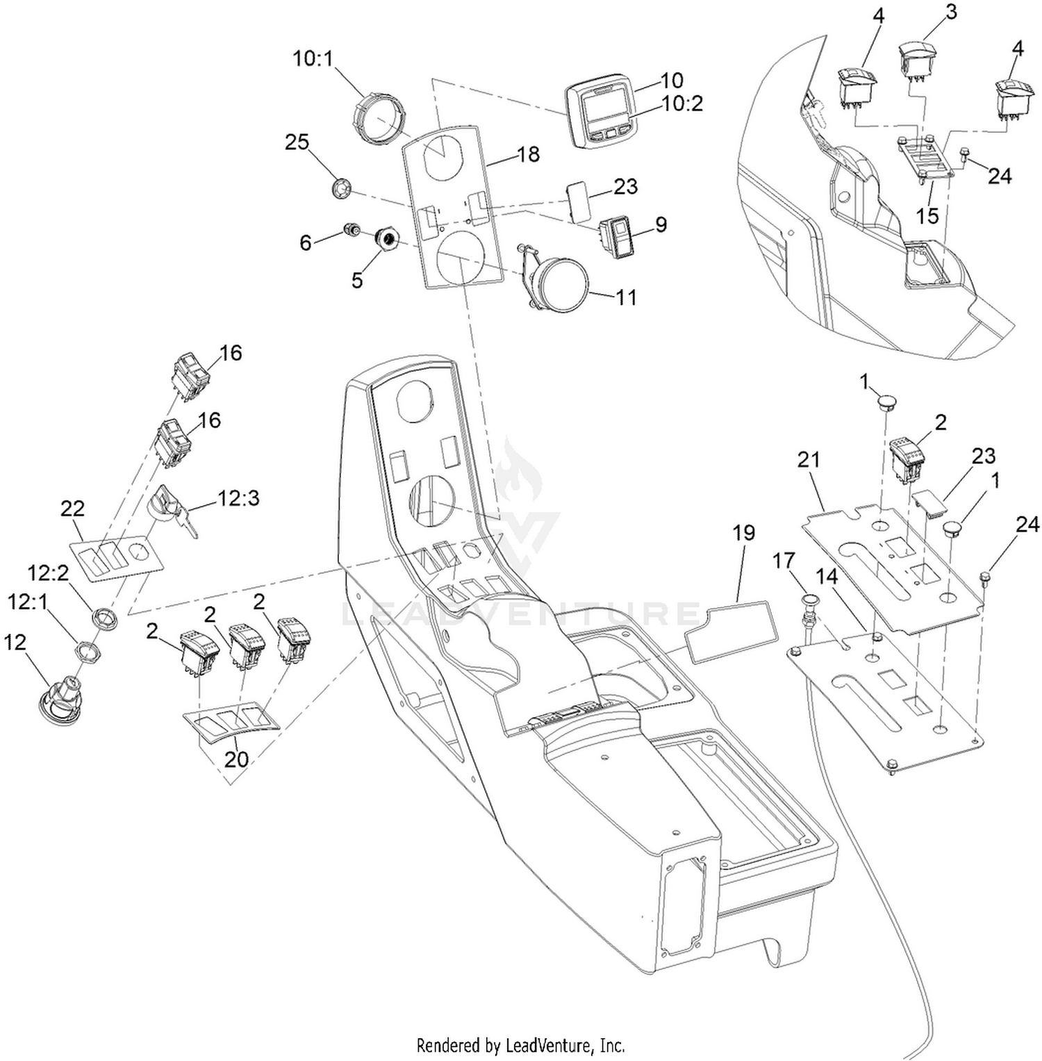 Control Console Assembly