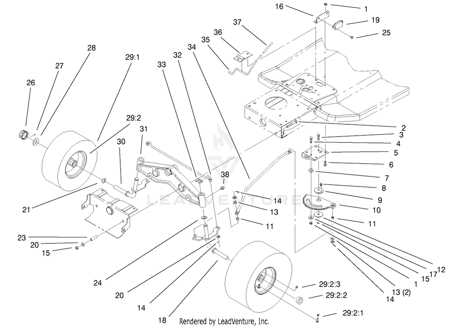 Steering Components Assembly