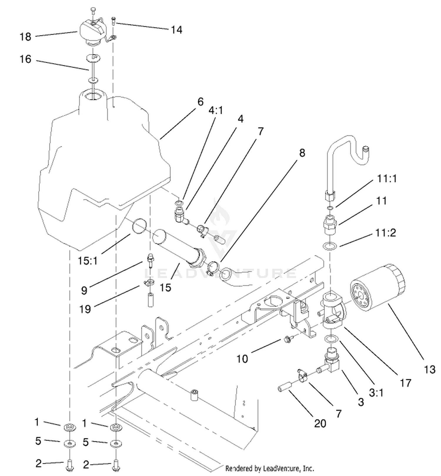 Hydraulic Tank Assembly