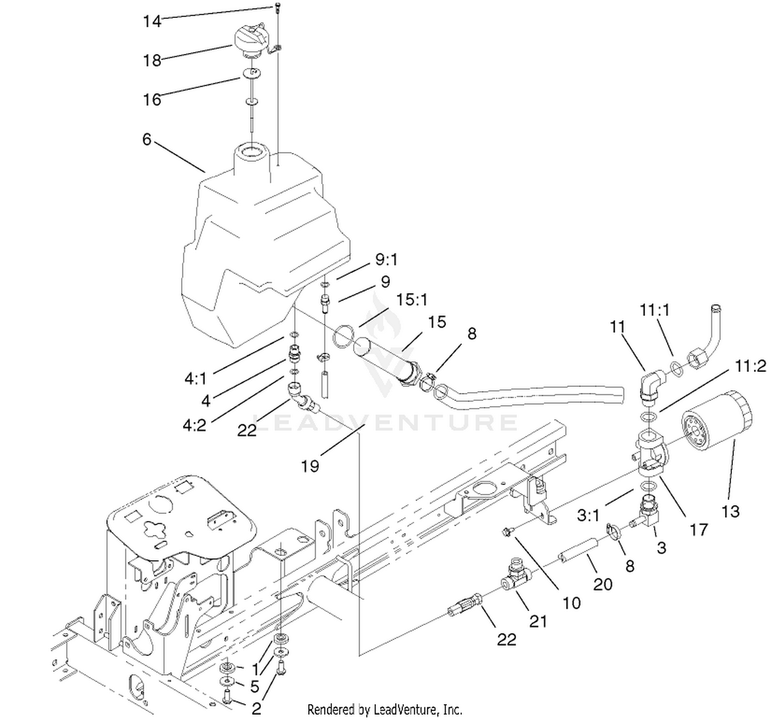 Hydraulic Tank Assembly