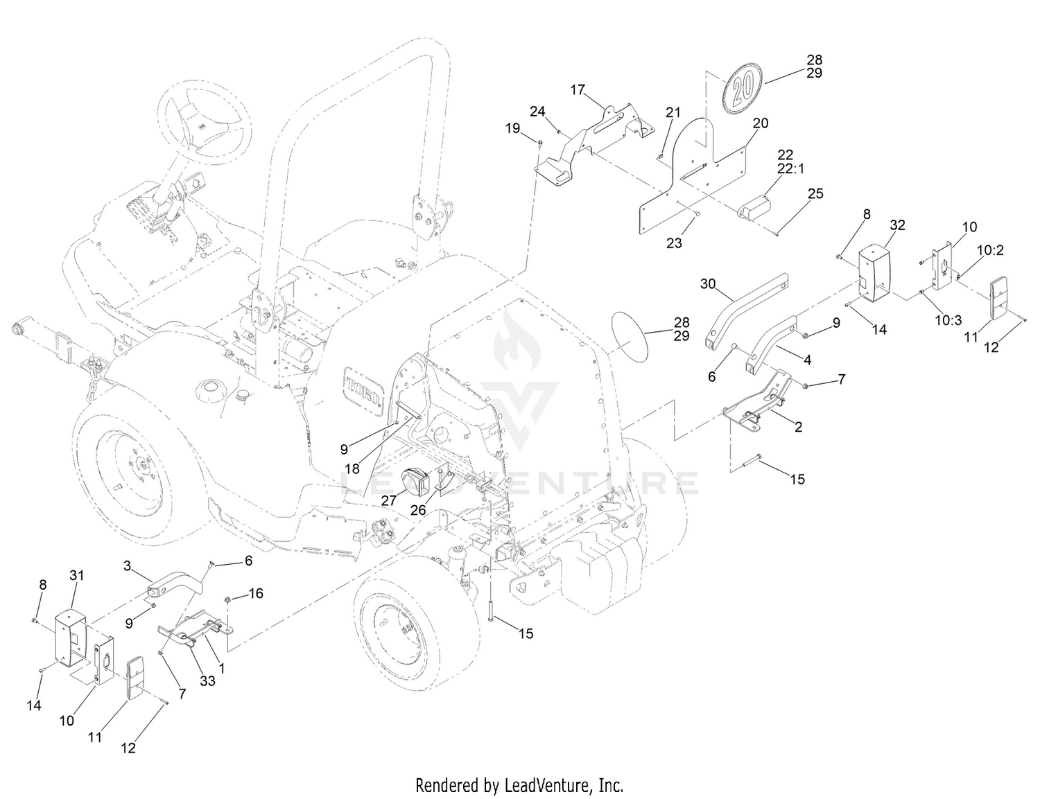 Rear Light Assembly