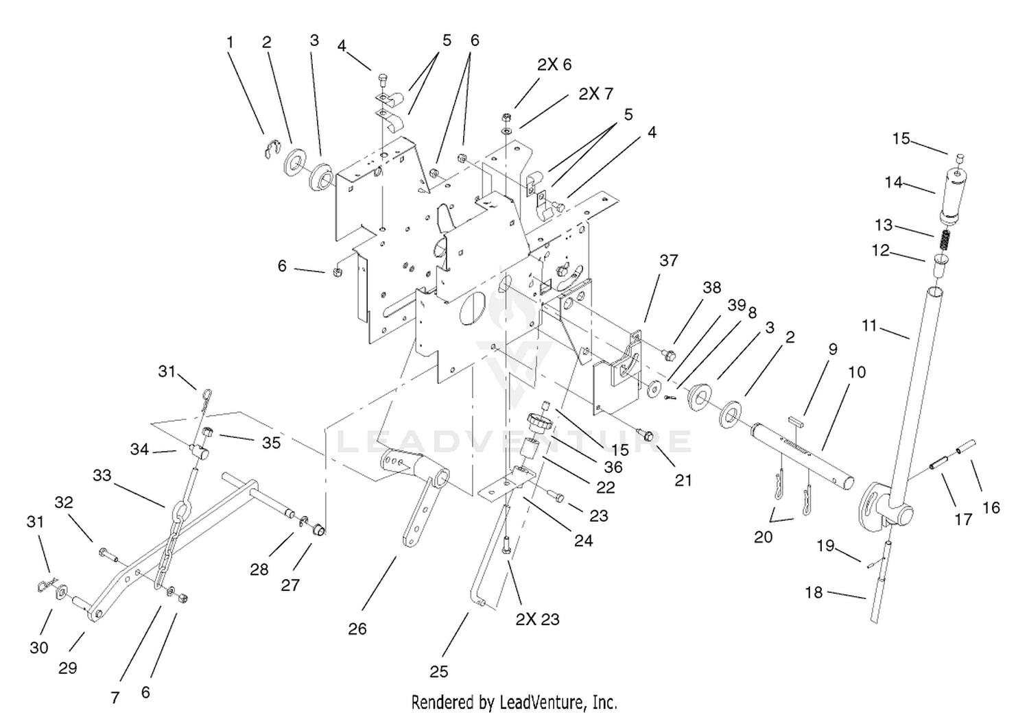 Manual Lift Assembly