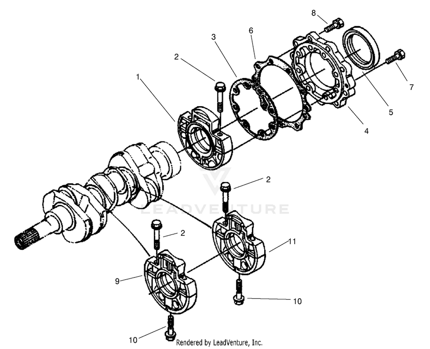 Main Bearing Case Assembly