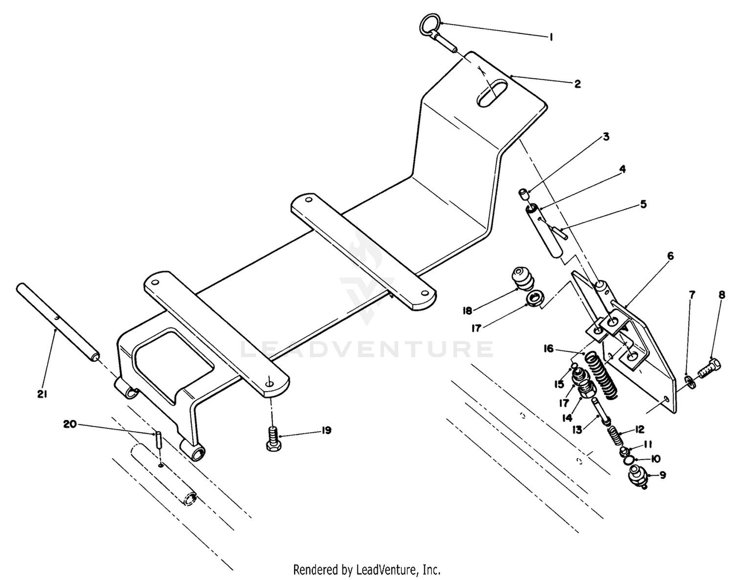 Seat Pivot Assembly