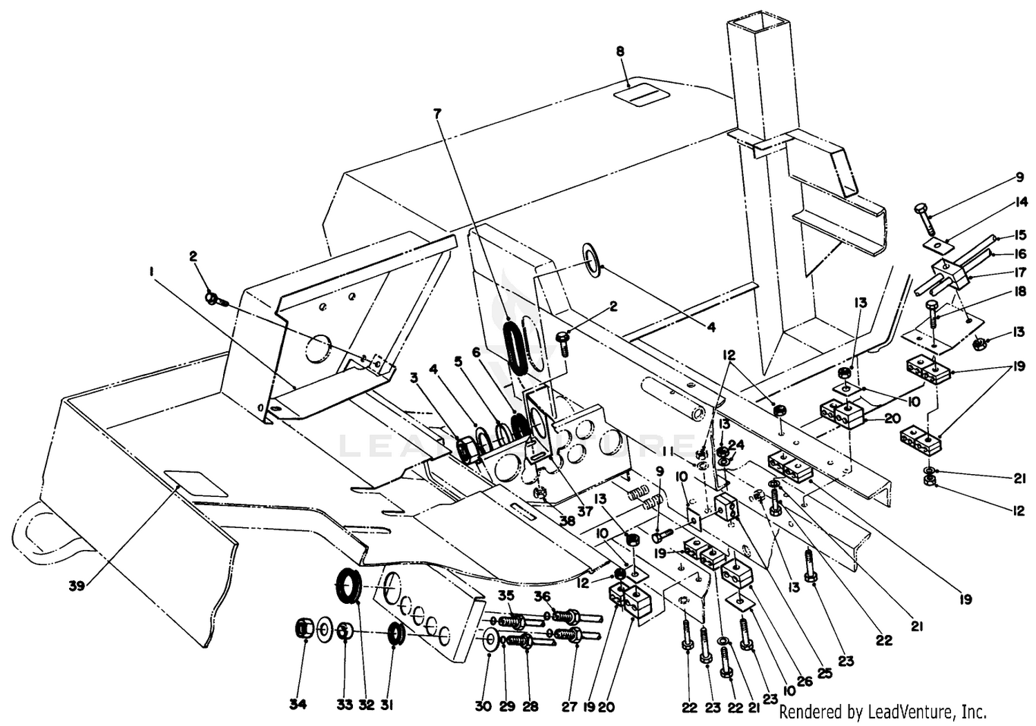 Hydraulic Line Clamps Assembly