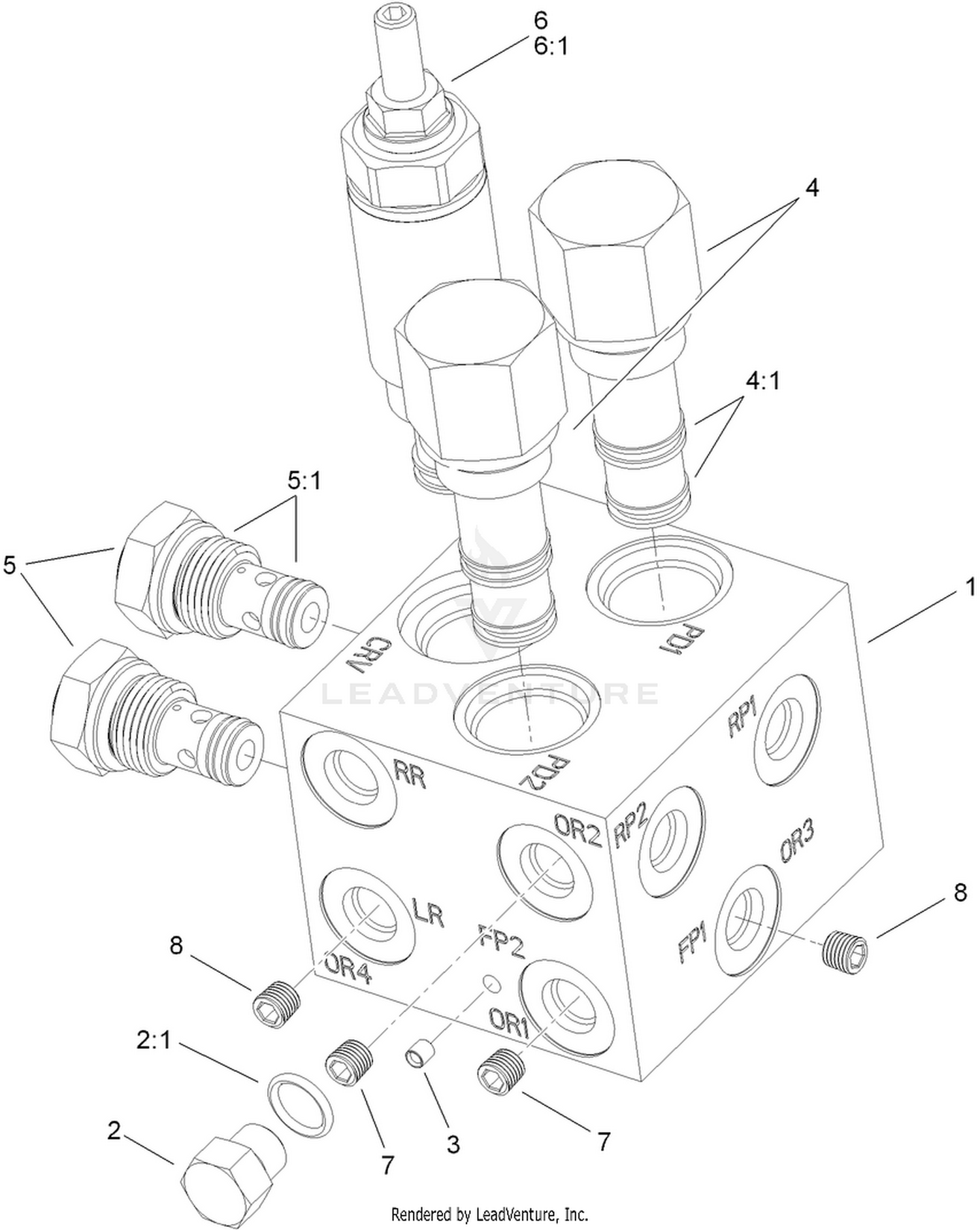 Cross-Trax Traction Valve Assembly No. 117-2247