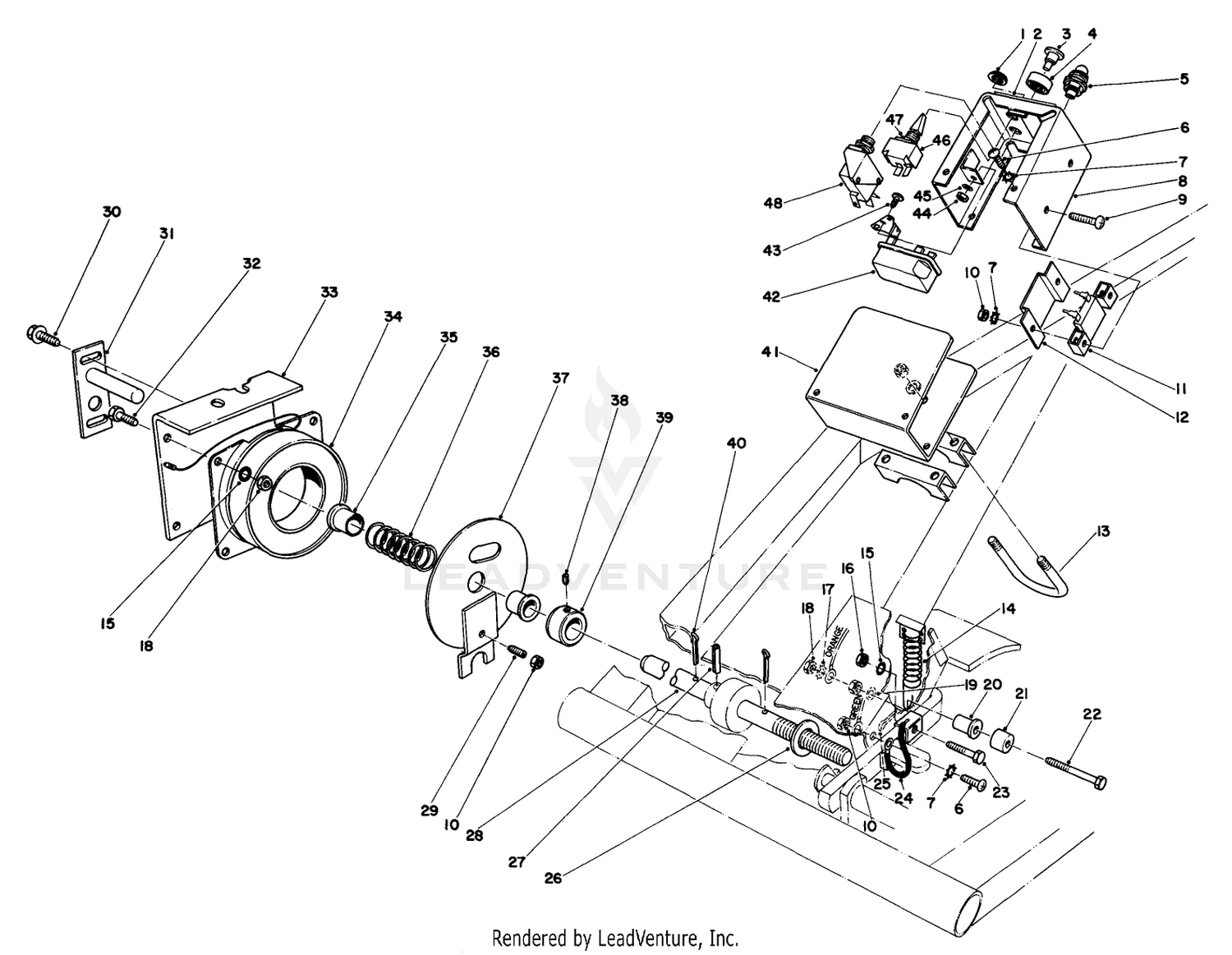 Cruise Control Kit Model No. 30777 (optional)