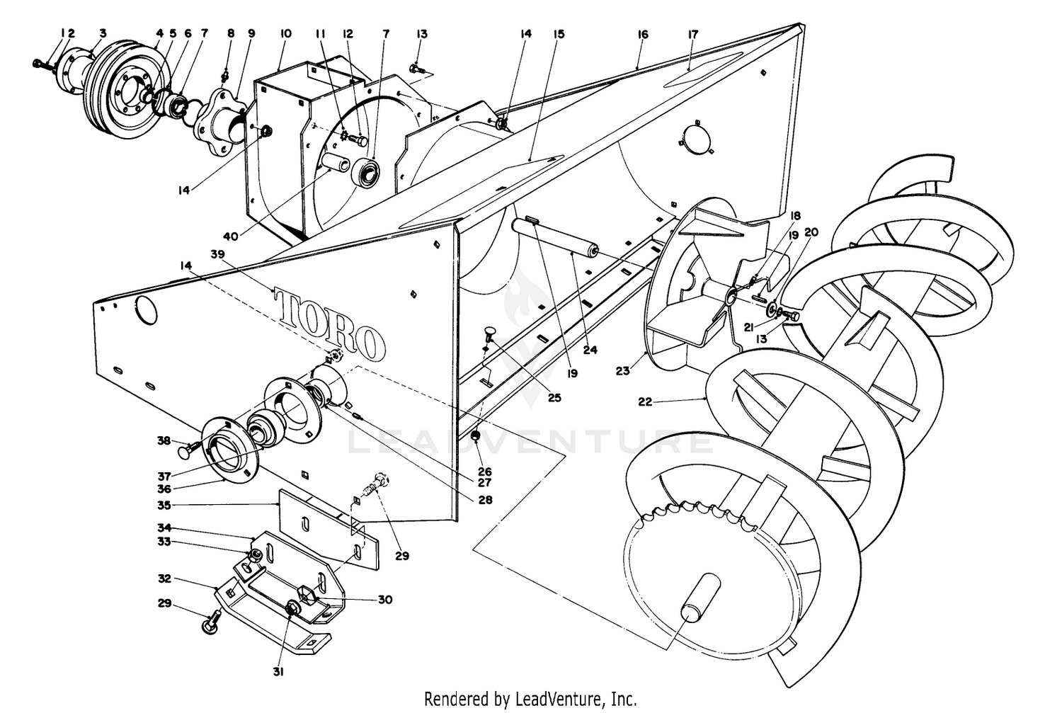 48" Snowthrower Model No. 30570 (optional)