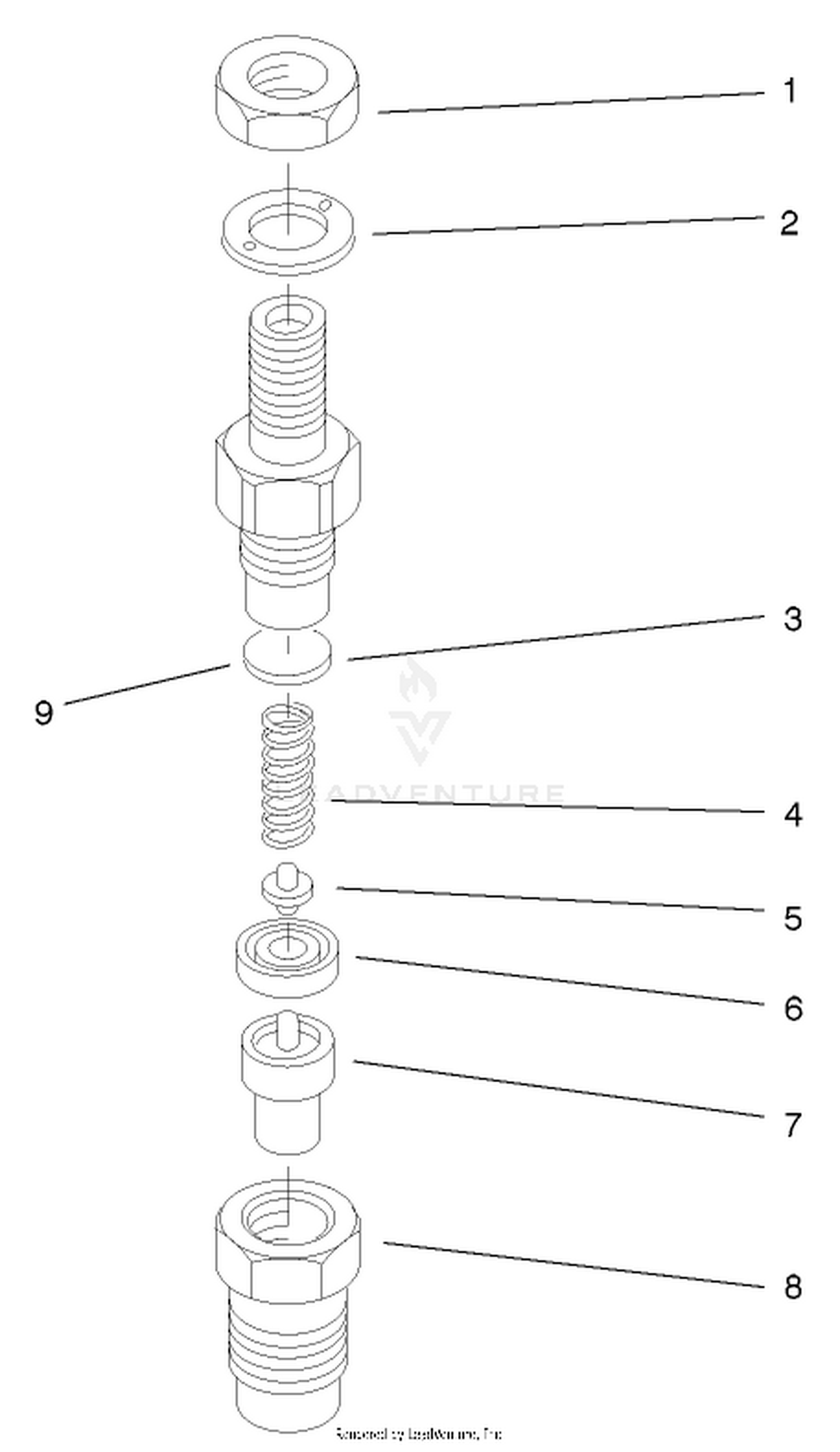 Nozzle Holder Assembly No. 98-9468