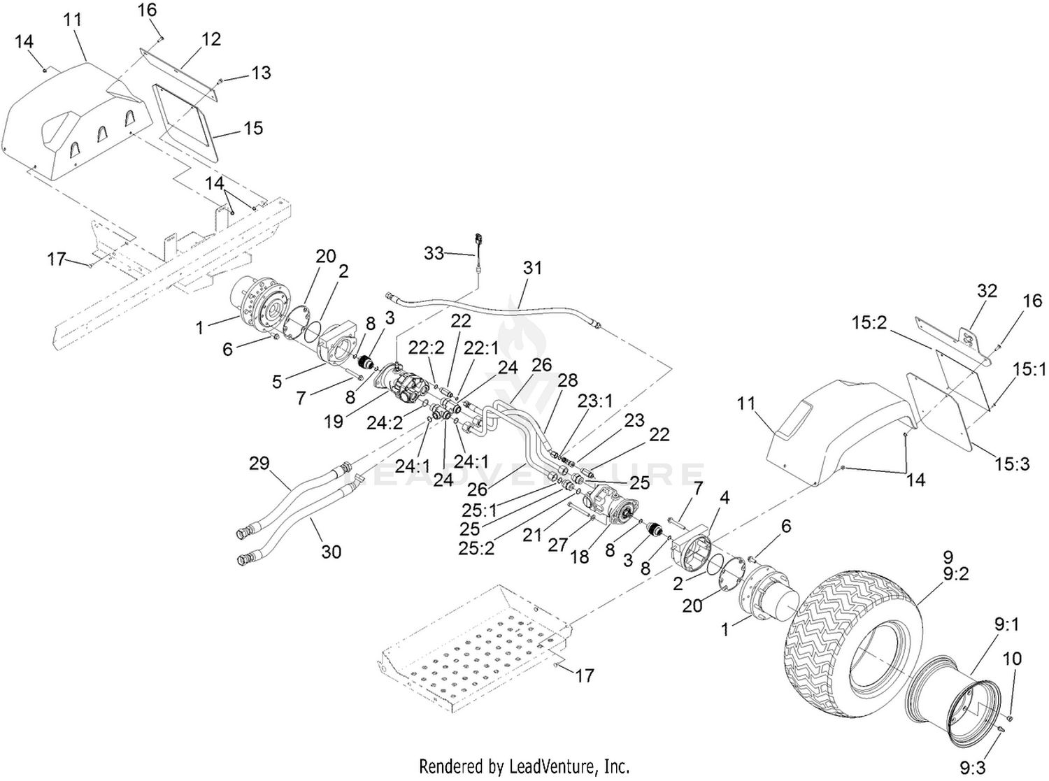 Rear Drive Assembly