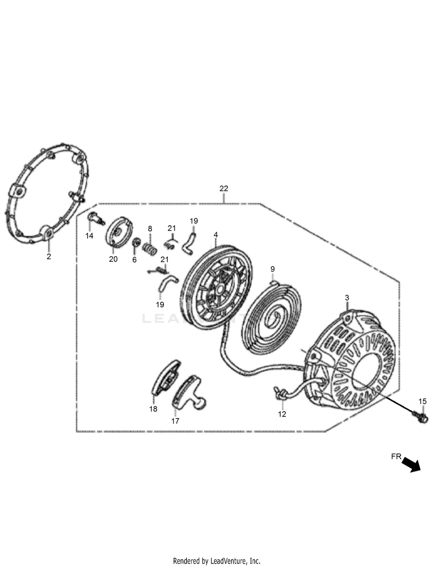 Recoil Starter Assembly