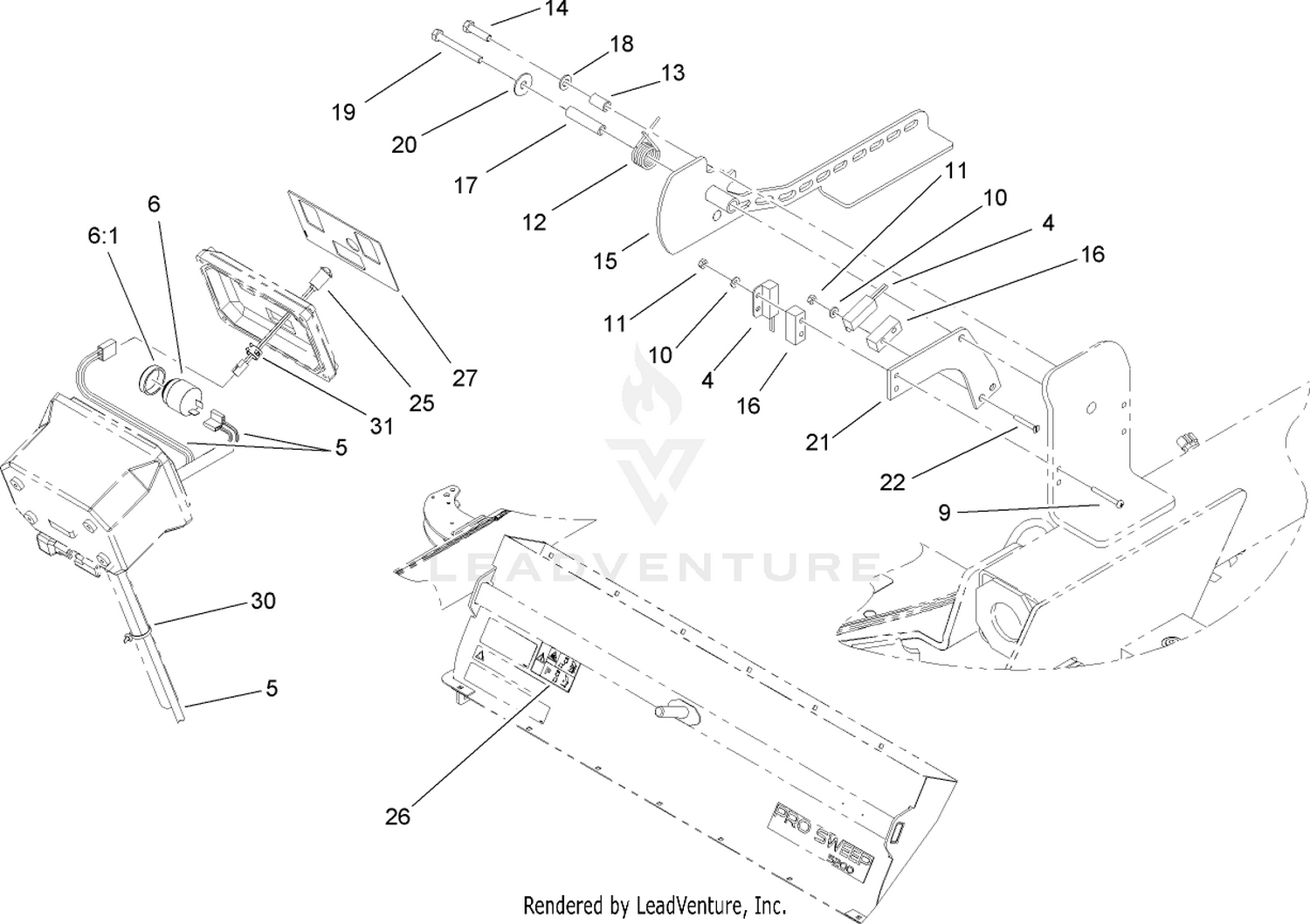 Lift Alarm Assembly