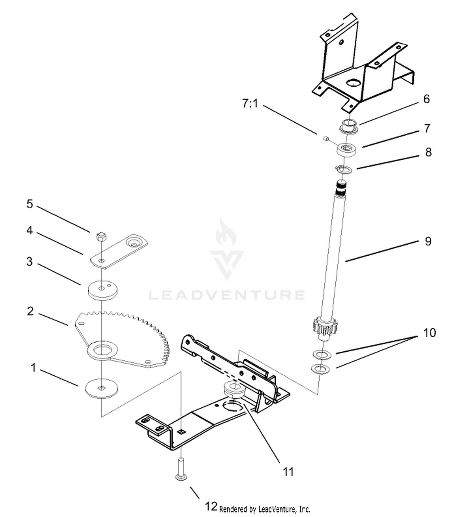 Lower Steering Assembly