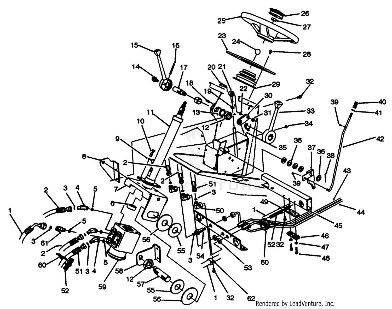 Steering Tower Assembly