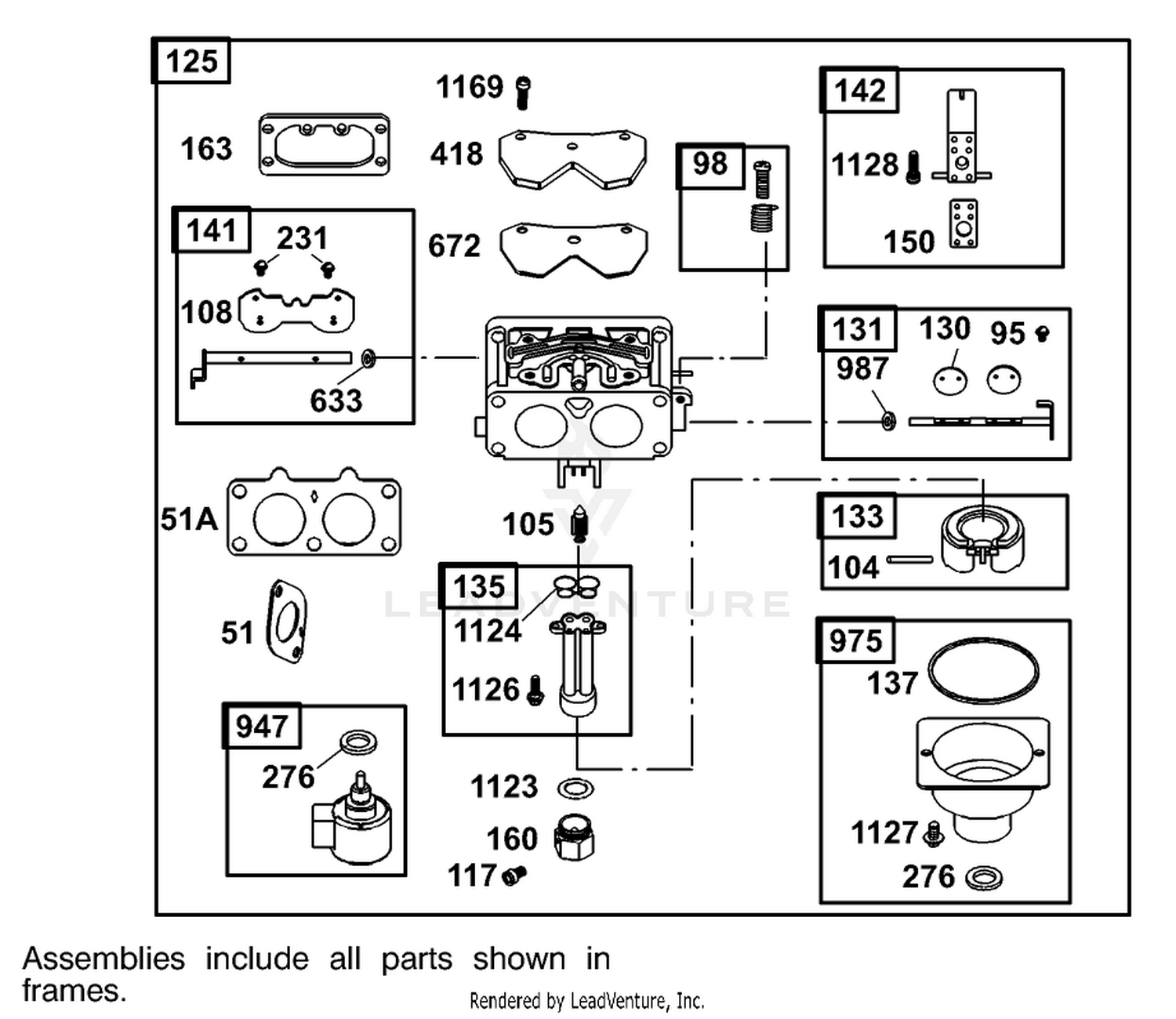 Assembly diagram