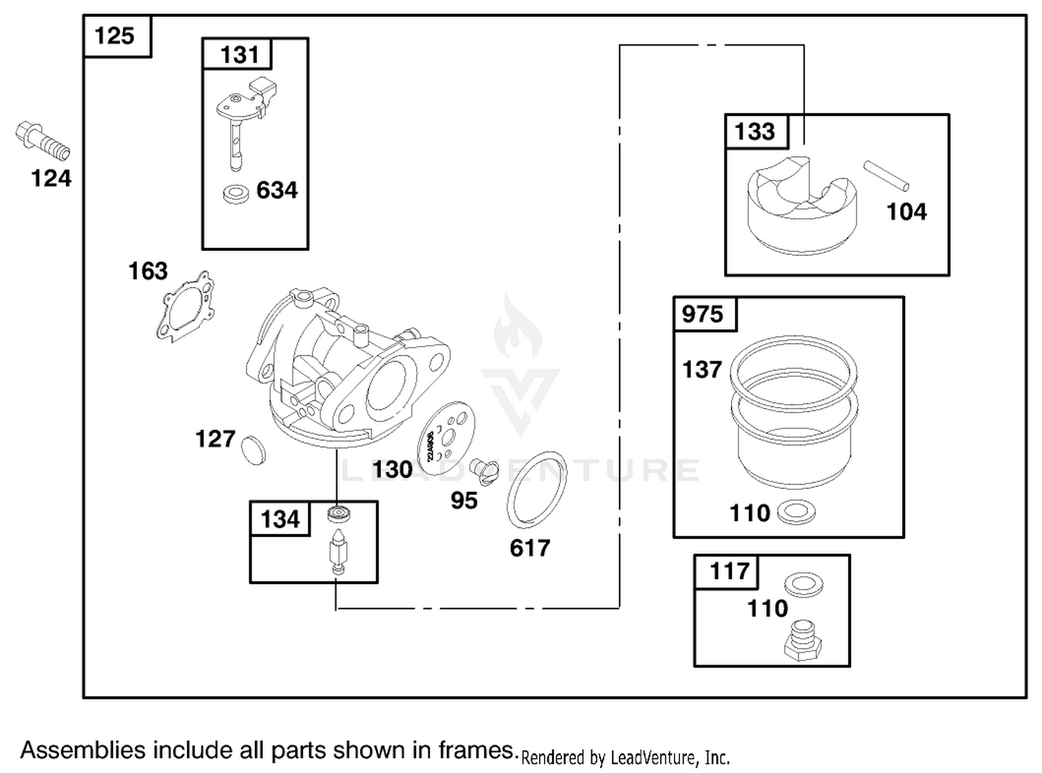 Engine Briggs  Stratton Model 12f802-1750-E1 3
