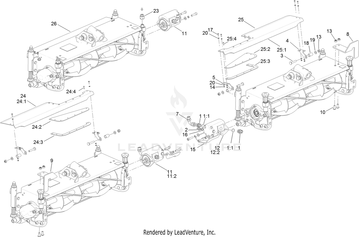 Cutter Component Assembly