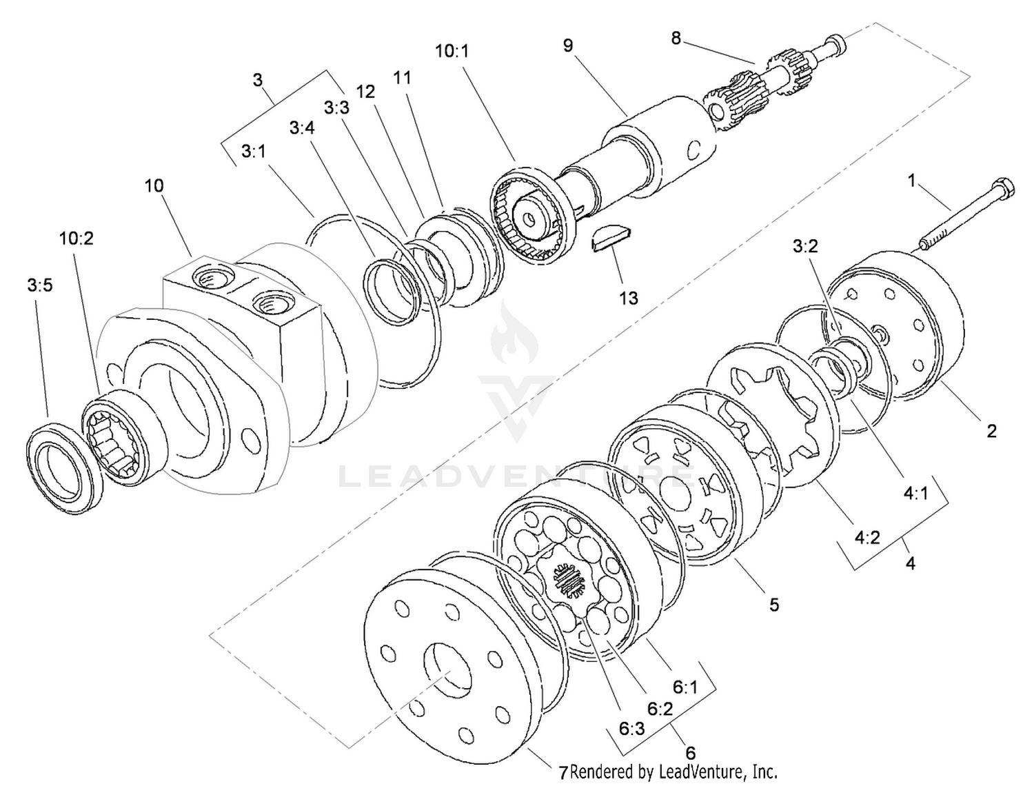 Spray Pump Assembly No. 104-9099