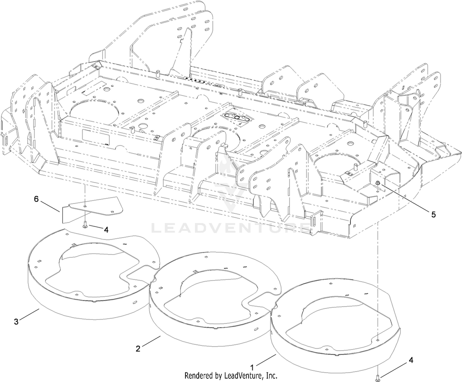 Right Deck  Chamber Assembly
