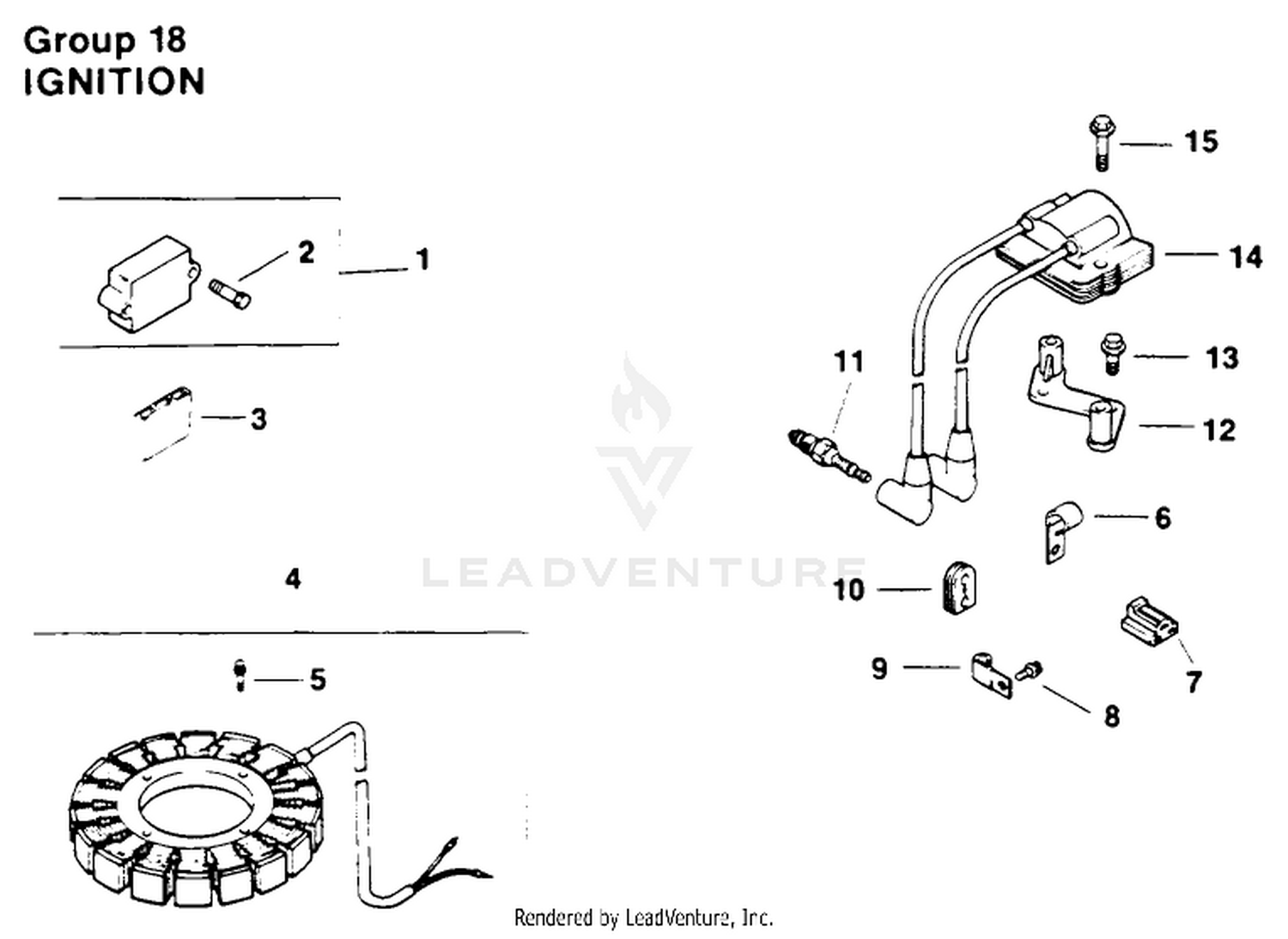 Ignition-Engine Kohler Model No. Mv16s-Type Ps56519