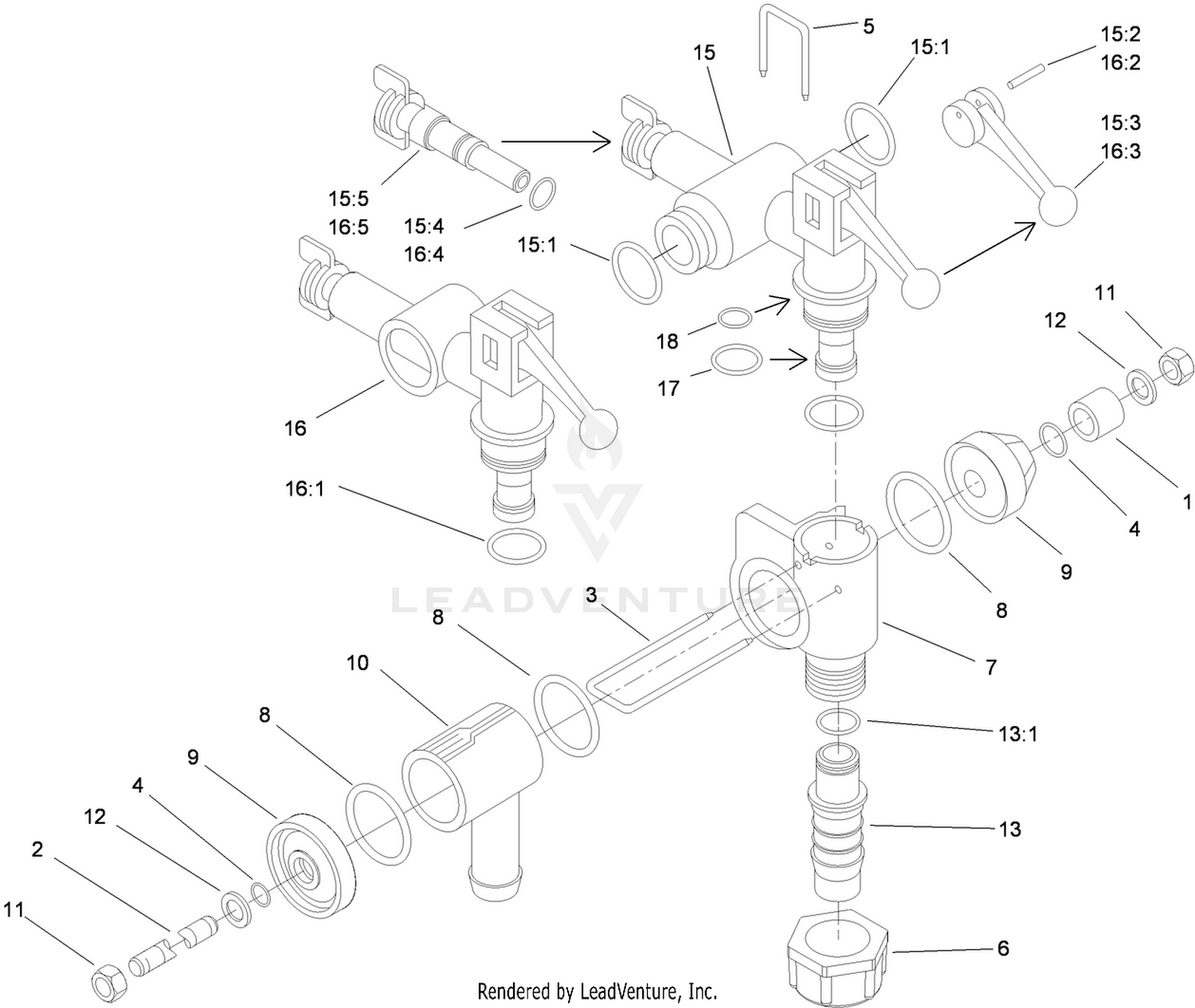 Boom Valve Assembly No. 106-4882