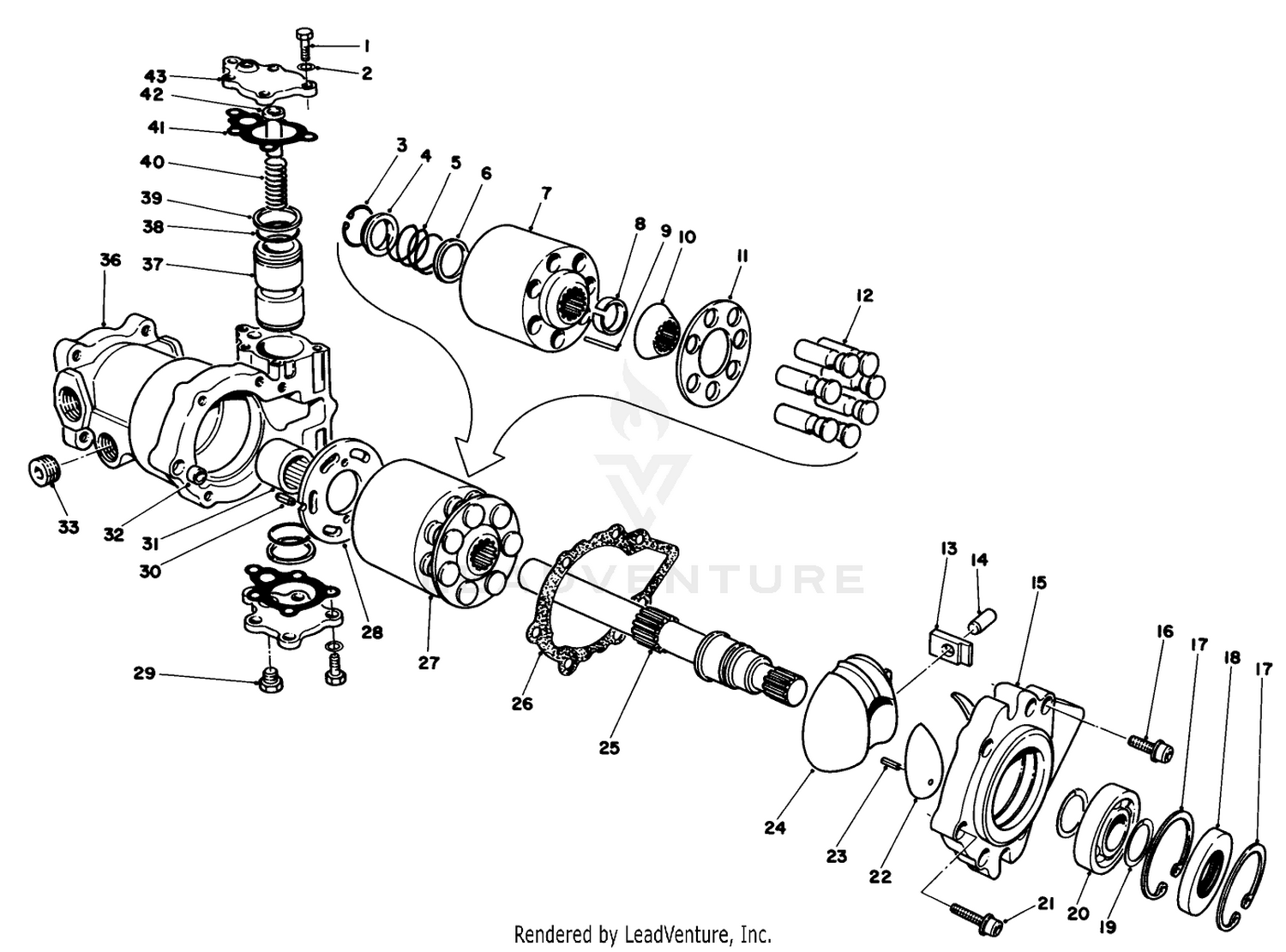 Wheel Motor No. 69-3050