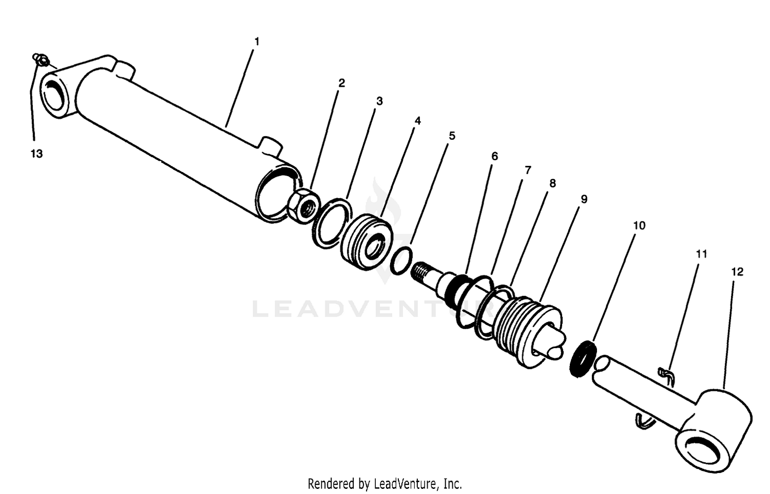 Hydraulic Cylinder No. 83-7480