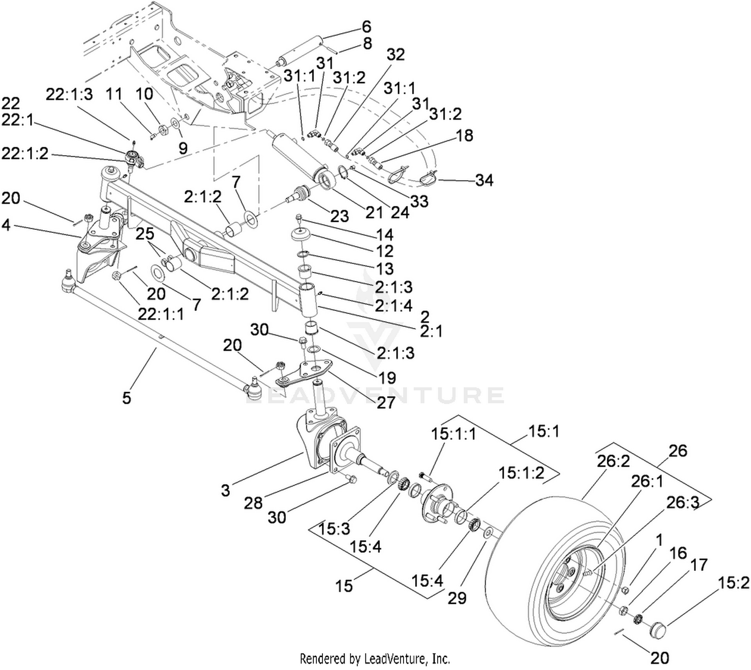 Rear Axle Assembly