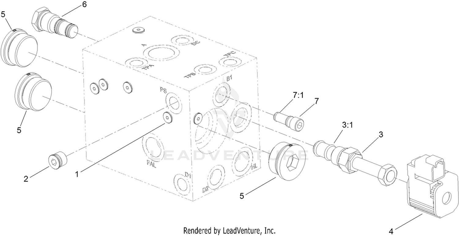 Transmission Manifold Assembly No. 134-1617