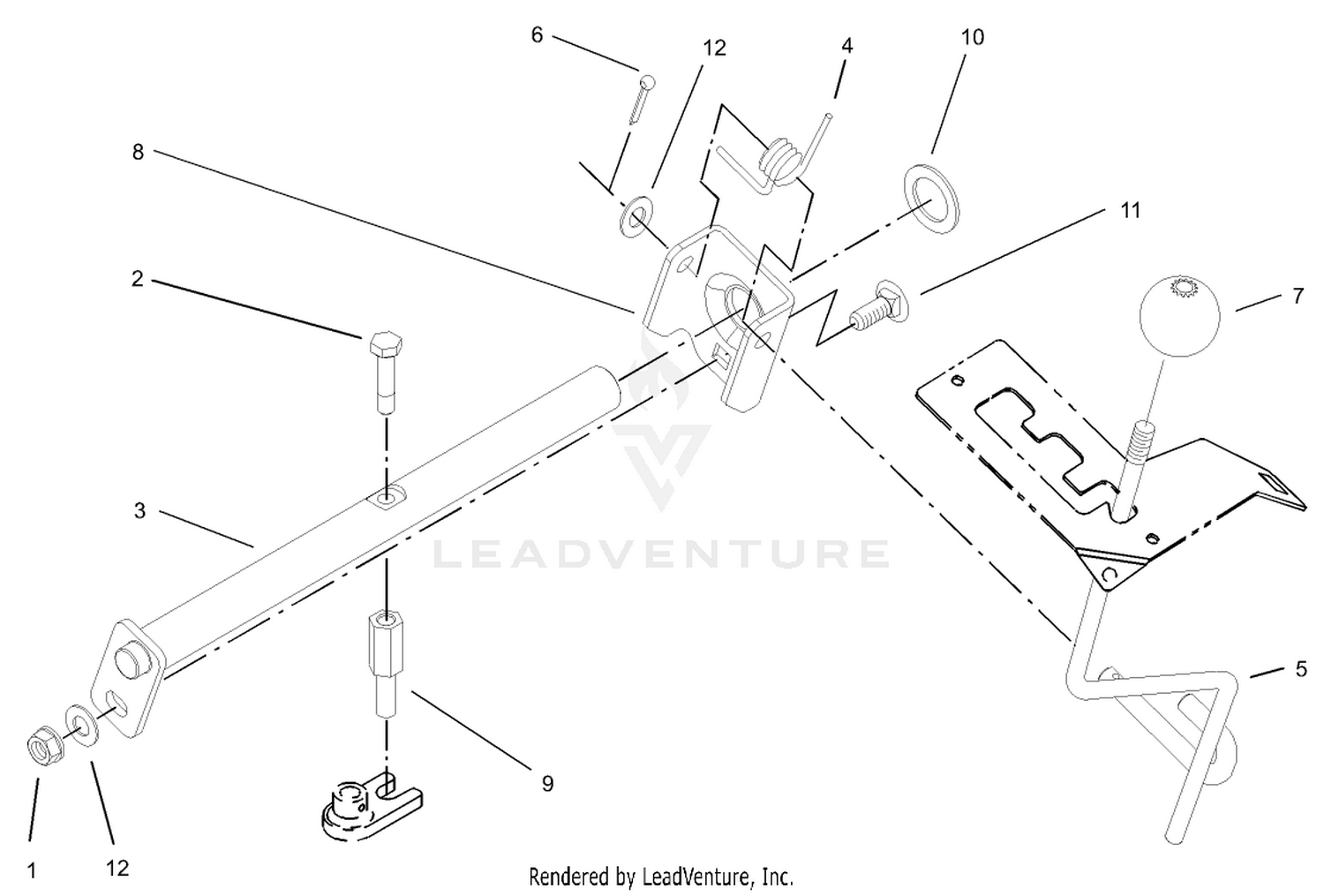 Hi-Lo Shift Assembly