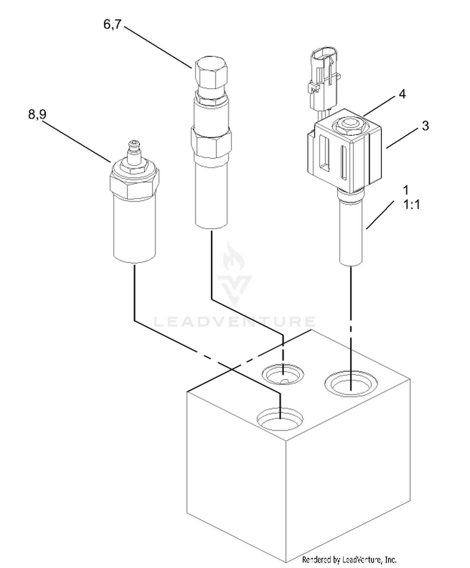 Manifold Block Assembly No. 104-4876
