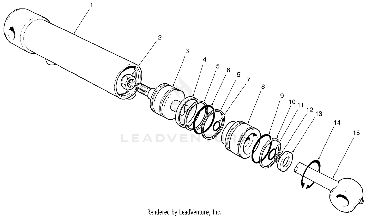 Hydraulic Cylinder No. 74-3440
