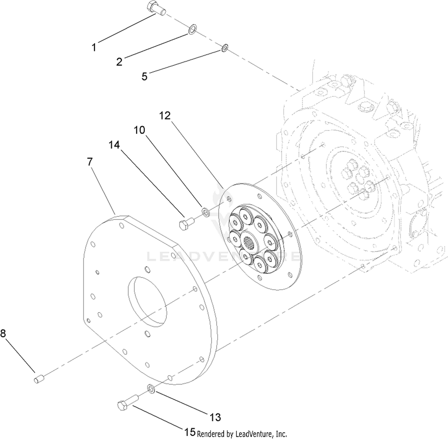 Coupler and Adapter Plate Assembly