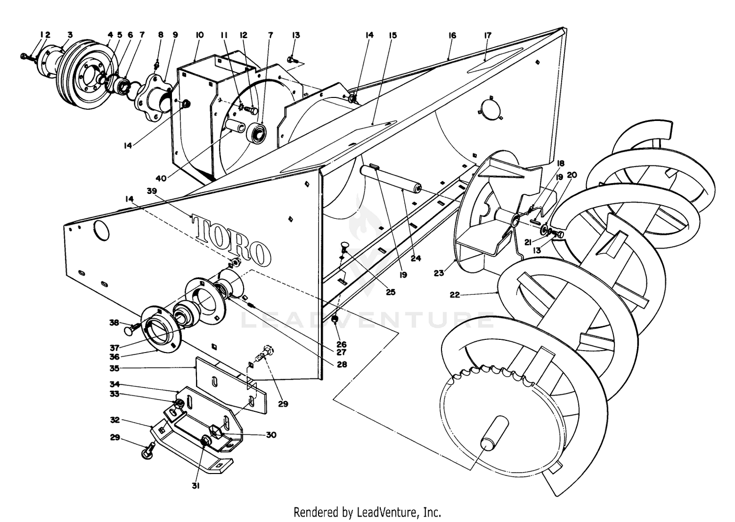 48" Snowthrower Model No. 30570 (optional)
