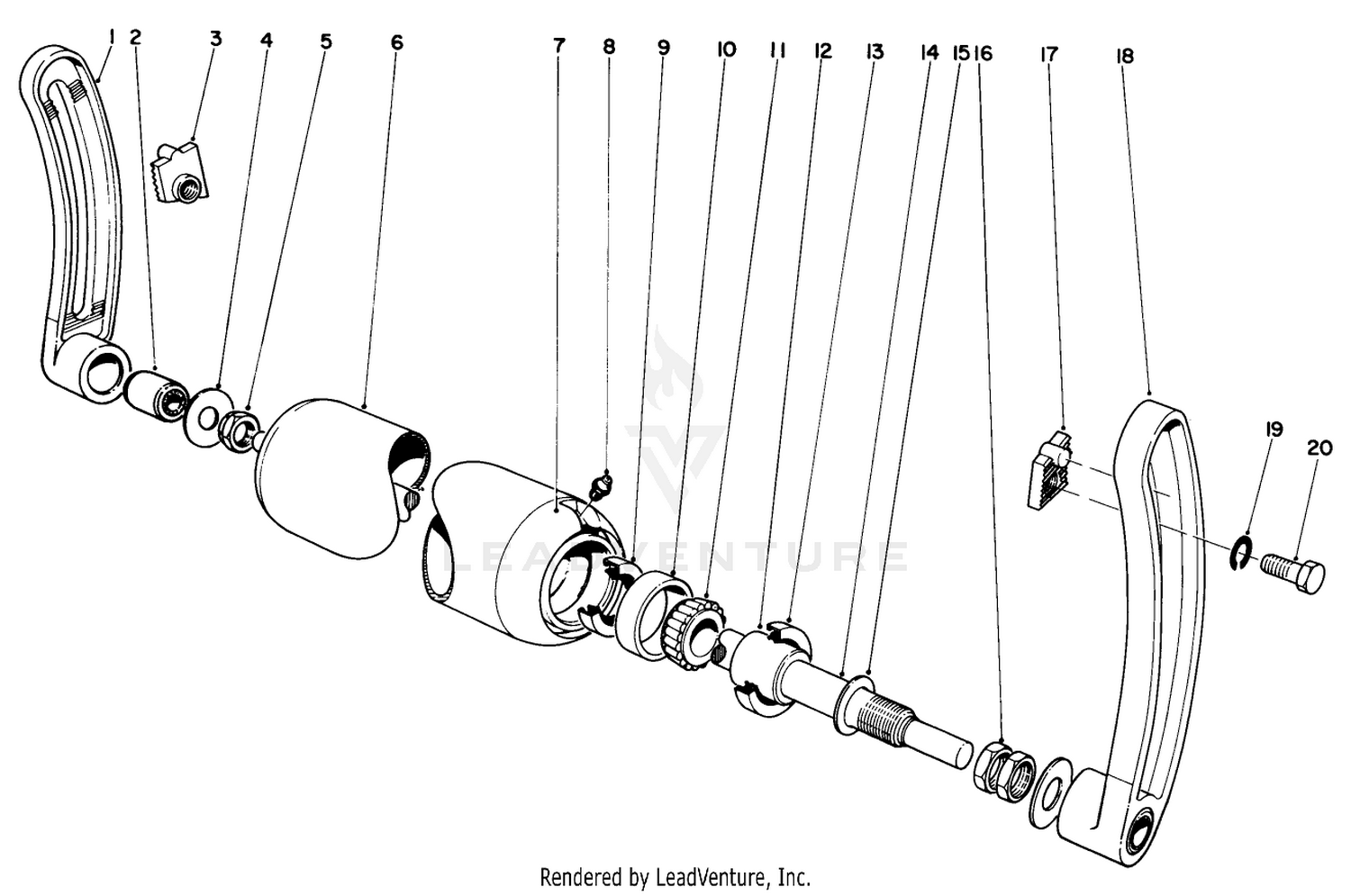 Roller  Bracket Assembly