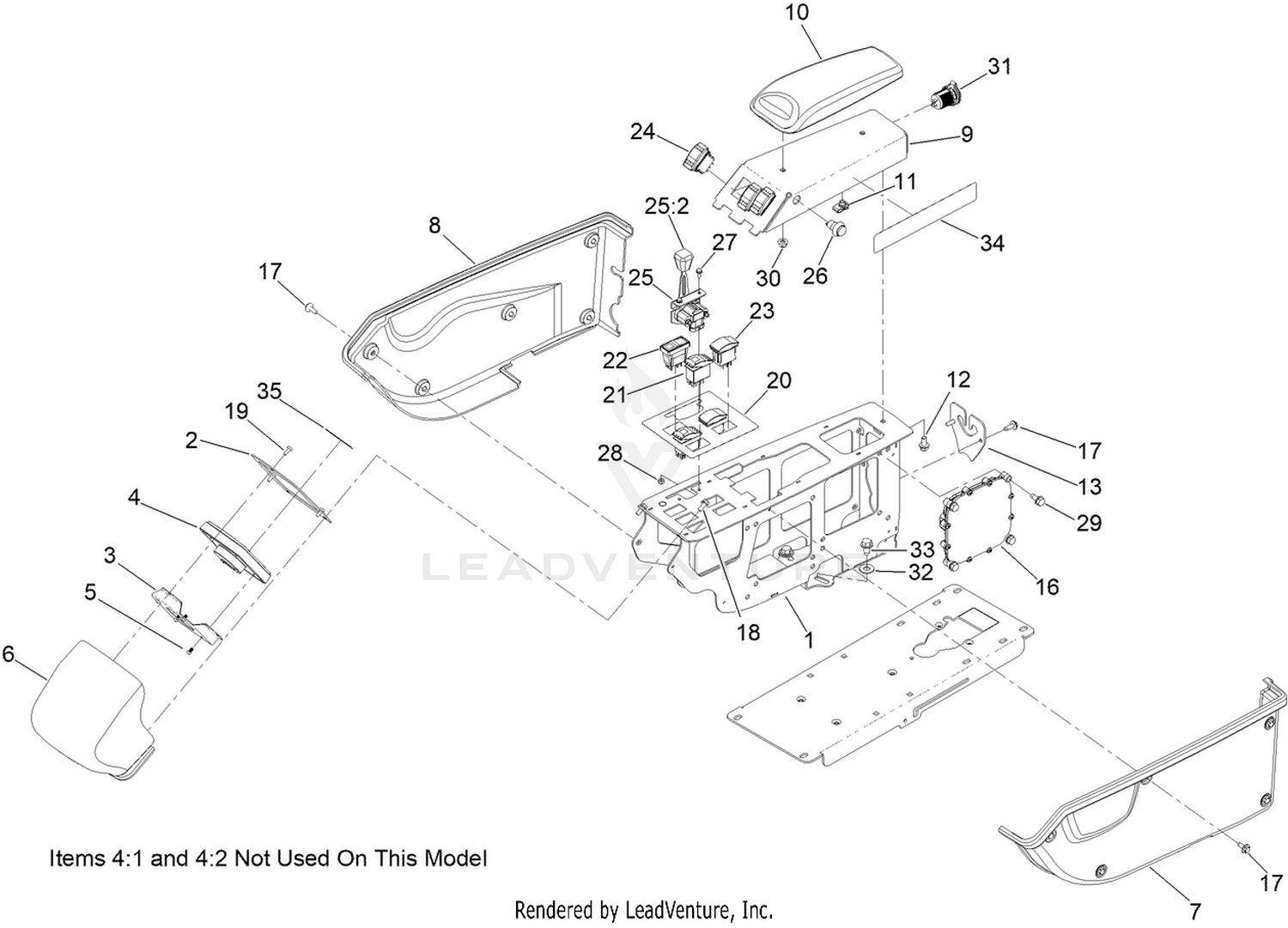 Control Console Assembly