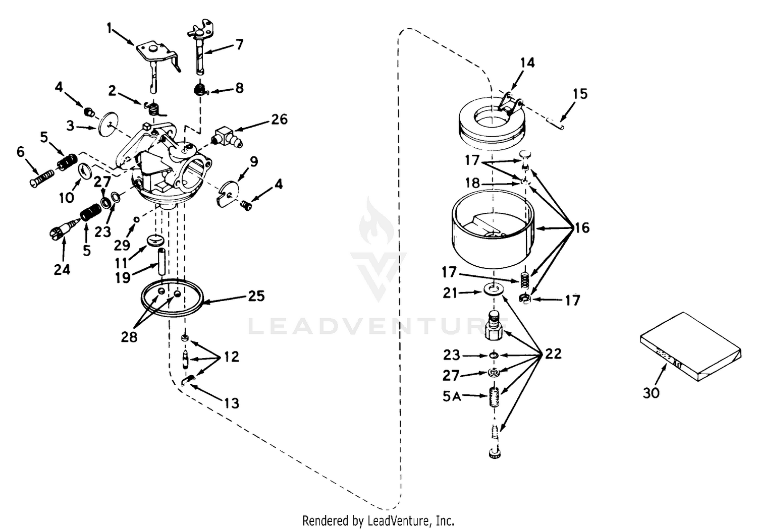 Carburetor No. 631581