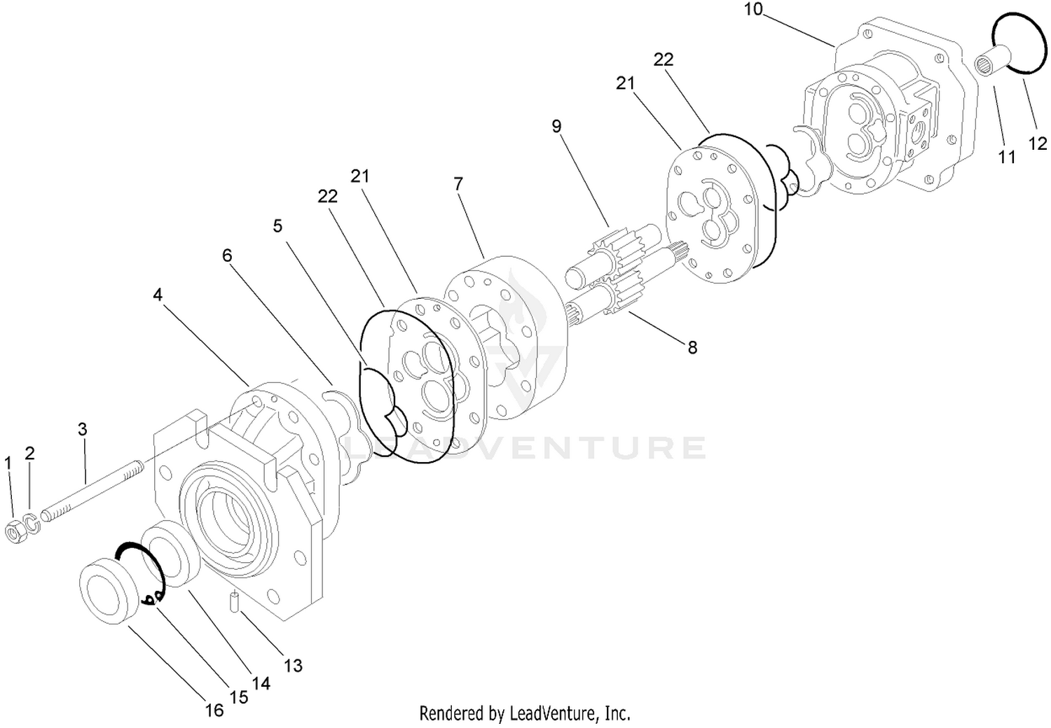 Pump Assembly No. 86-6000-01